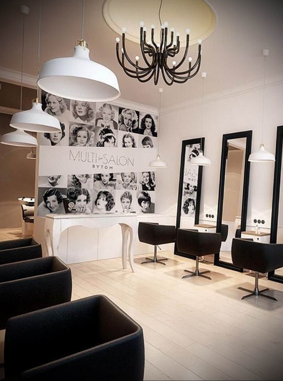 Интерьер парикмахерской студии