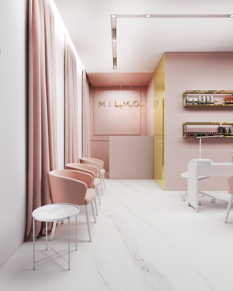 Дизайн парикмахерской