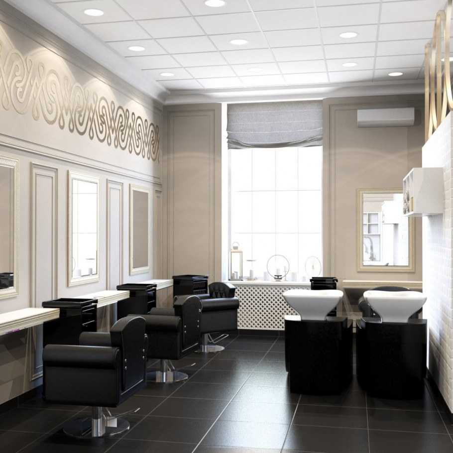 Дизайнерские интерьеры салонов красоты