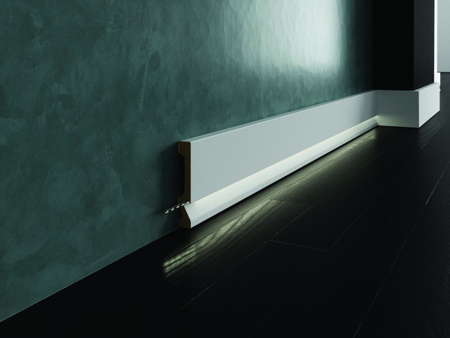 Теневой плинтус в интерьере