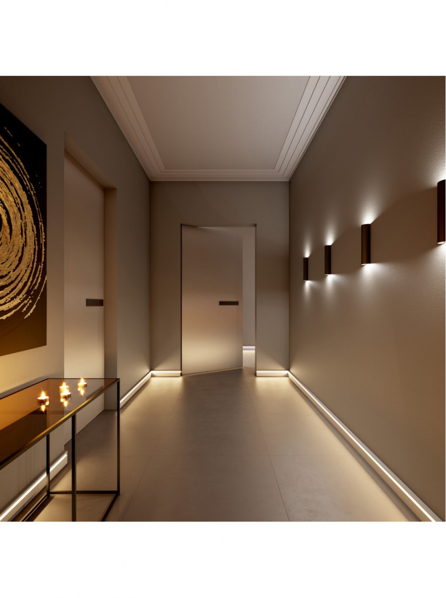 Плинтус Arbiton Vega в интерьере