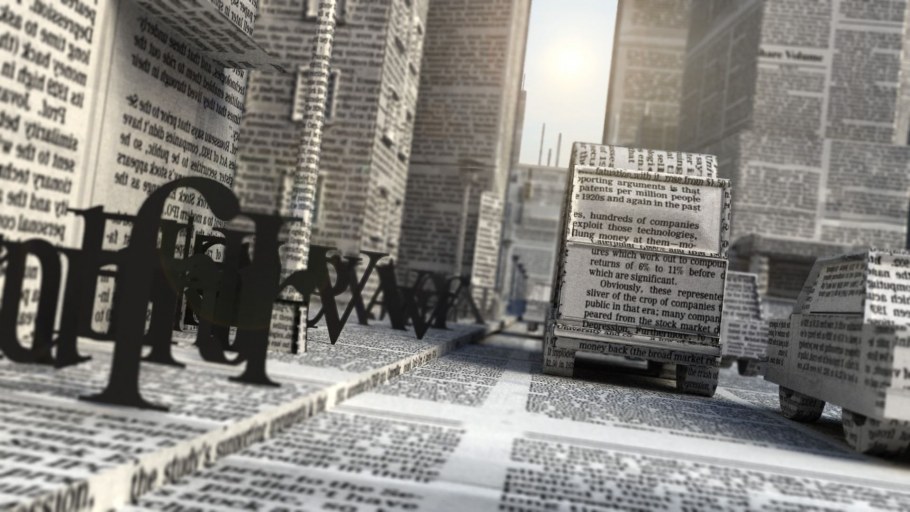 Старая газета фон