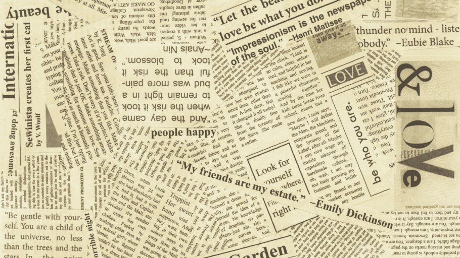 Упаковочная бумага газета