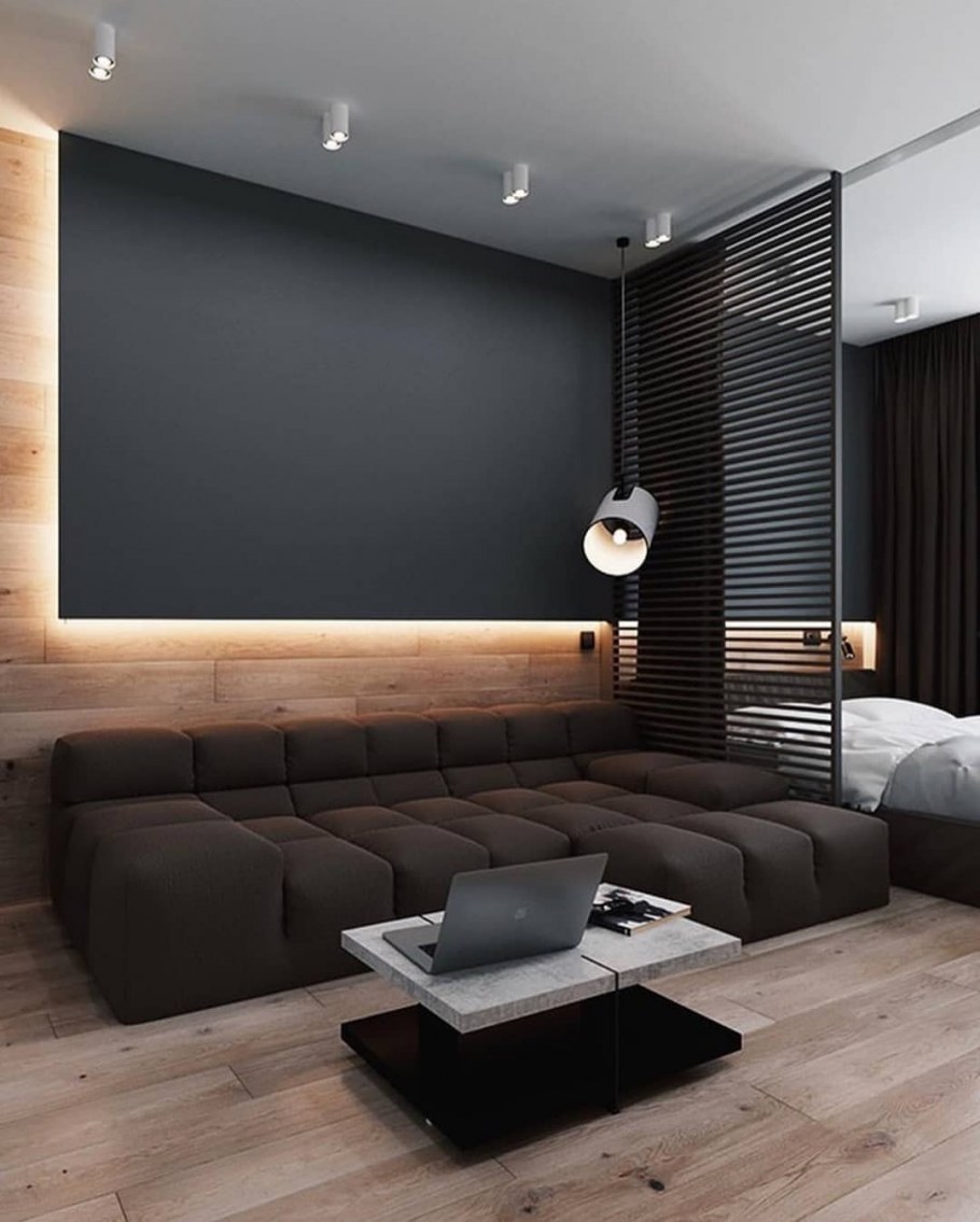 Студия в скандинавском стиле 30 кв.м