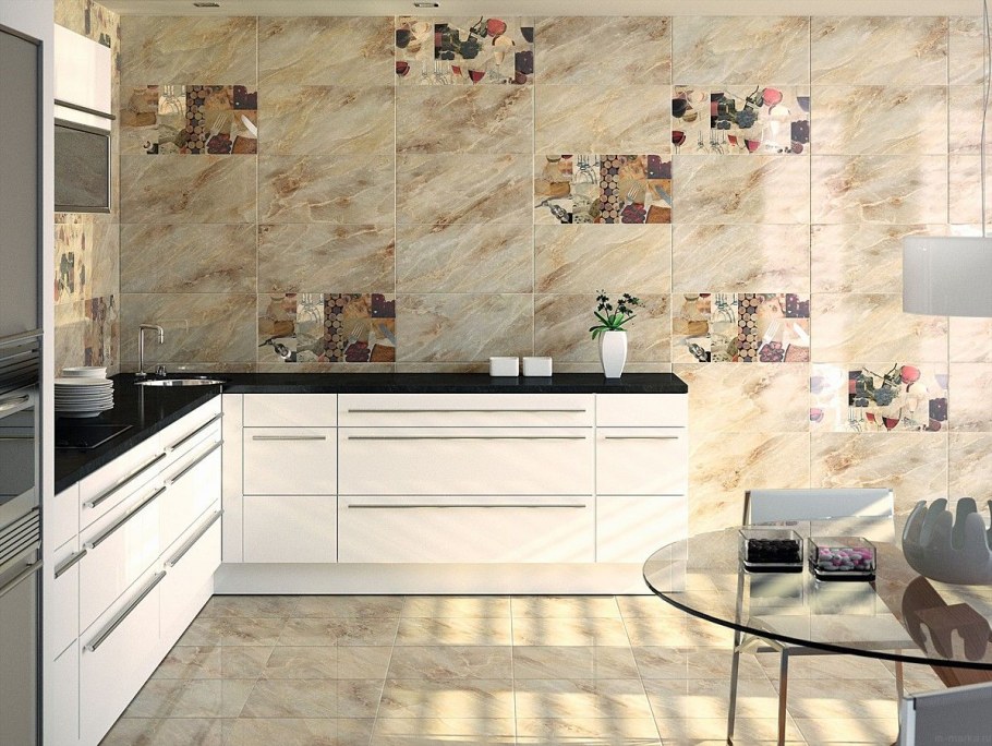 Плитка настенная «Toscana Mix», 10x20 см