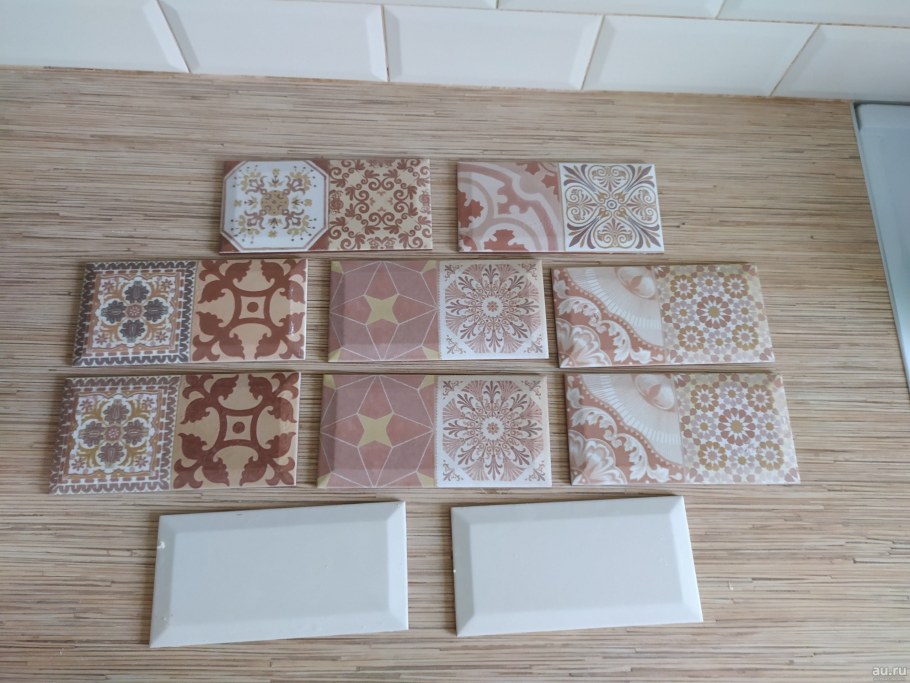 Плитка настенная «Toscana Mix», 10x20 см