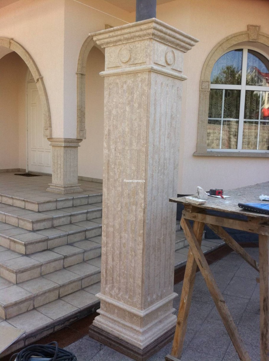 Облицовочные колонны для дома