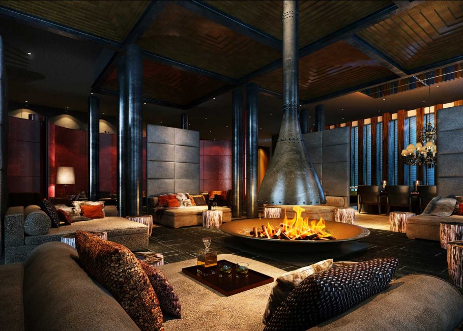 Биокамин в интерьере