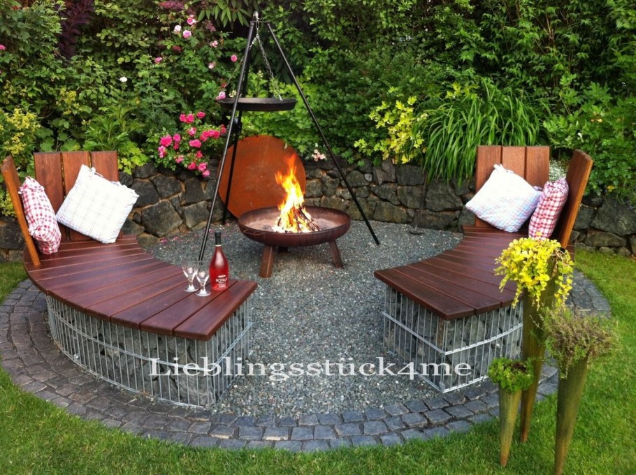 Костровище и мангальная зона