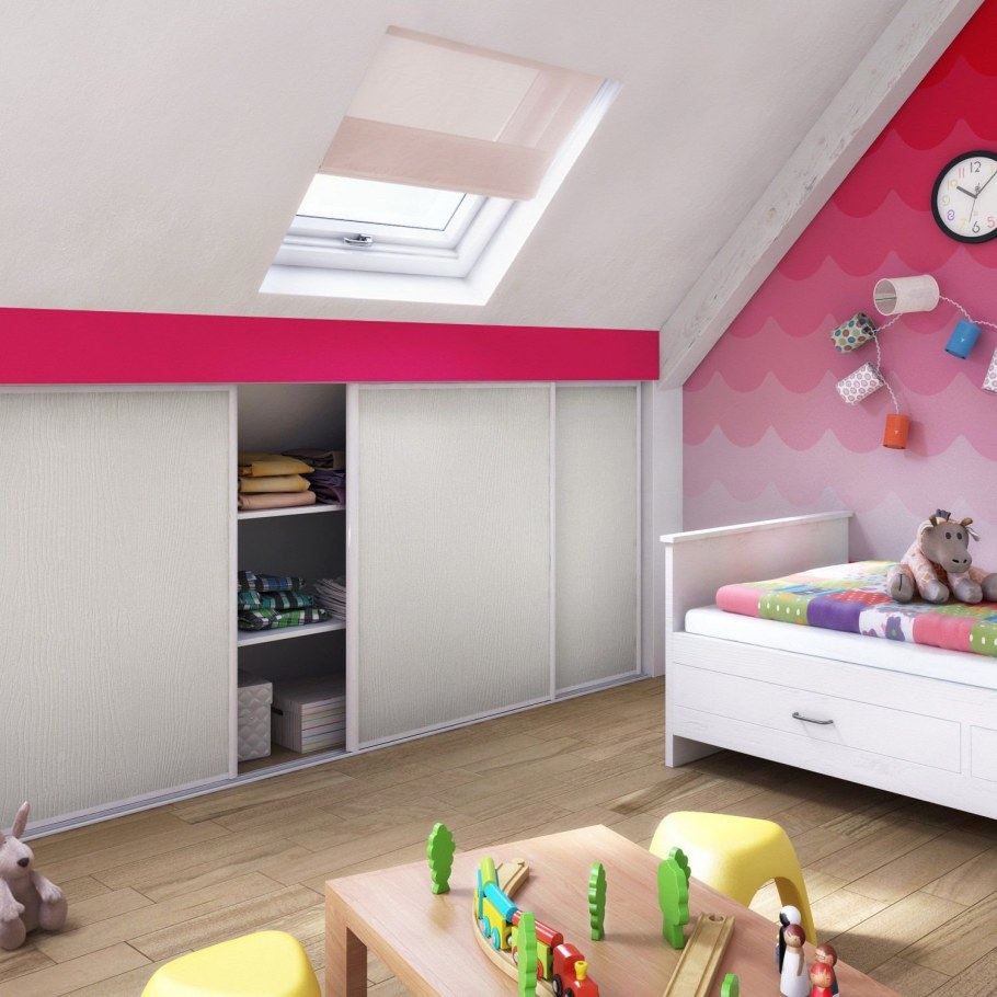 Детская на мансарде