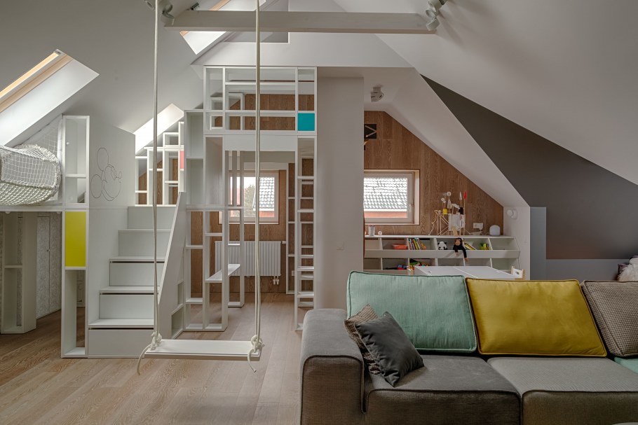 Детская мансардная комната