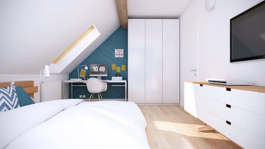 Мансарда в стиле Минимализм