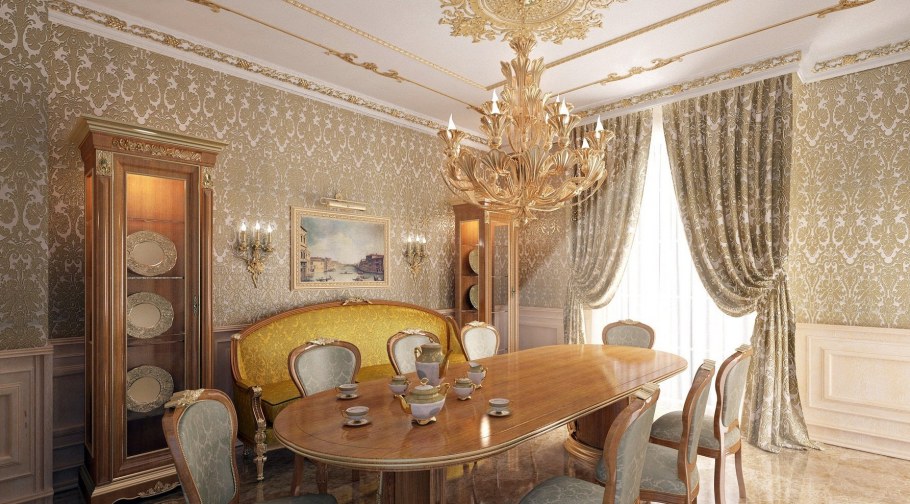 Плитка для кухни в стиле Неоклассика