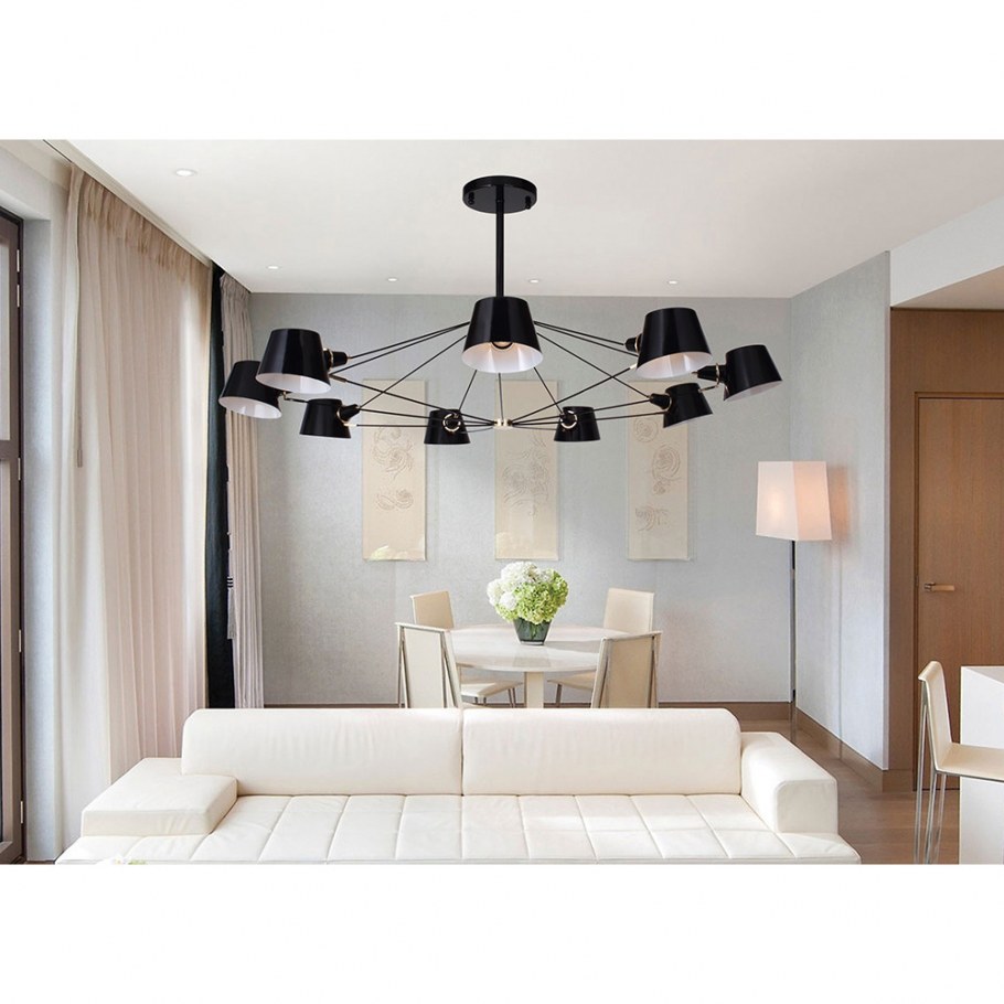 Люстра led Round Crystal Chandelier