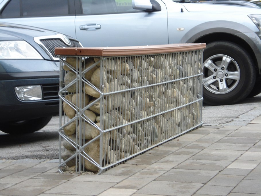 Бетонный очаг кострище