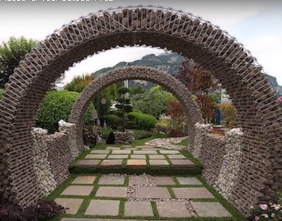 Забор из бутового камня