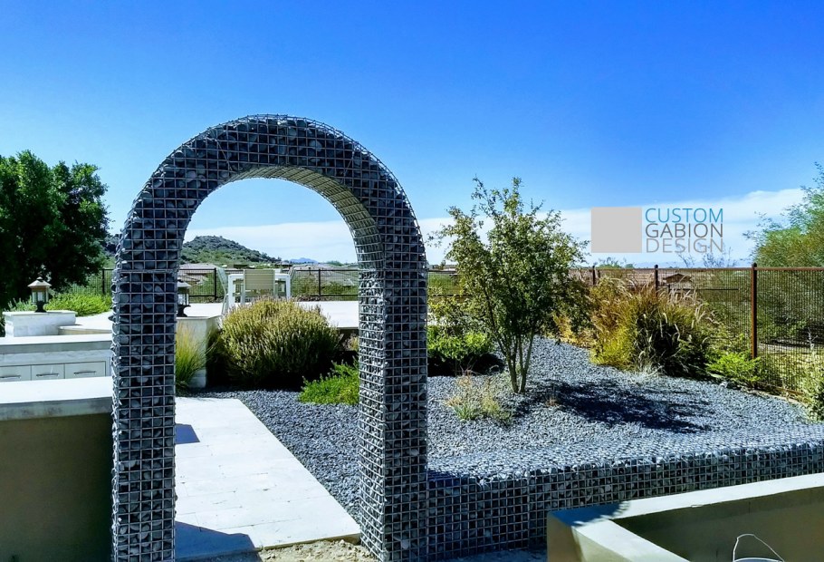 Габион мангал