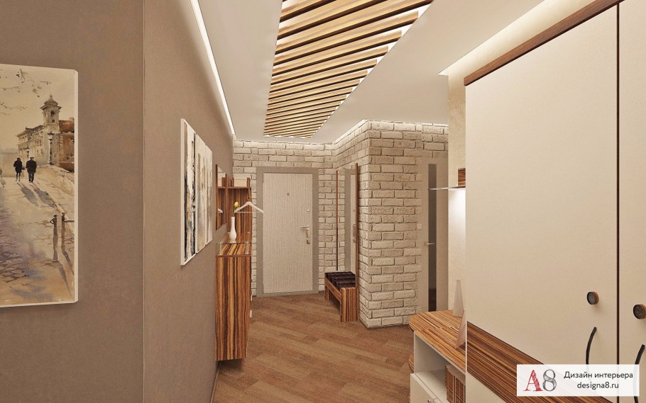 Венецианская штукатурка коридор мрамор