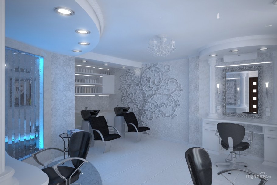 Интерьер парикмахерской