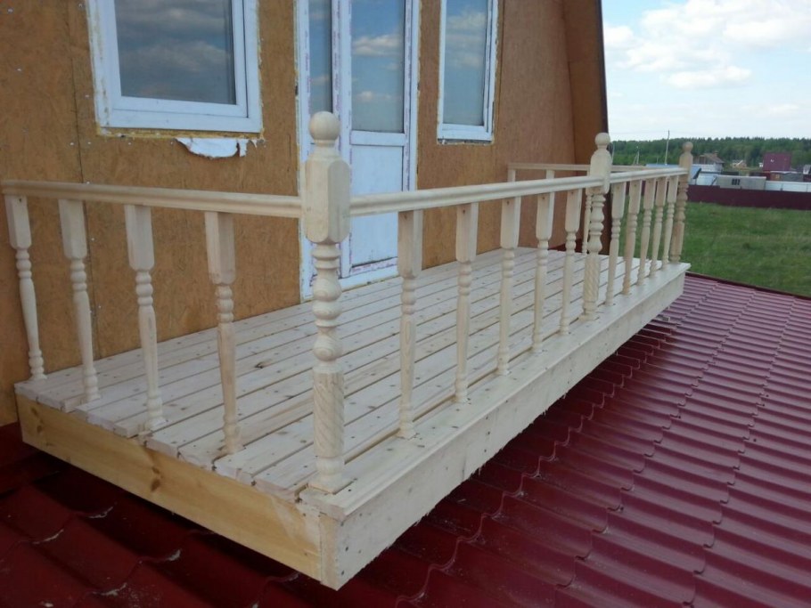 Крыша веранды