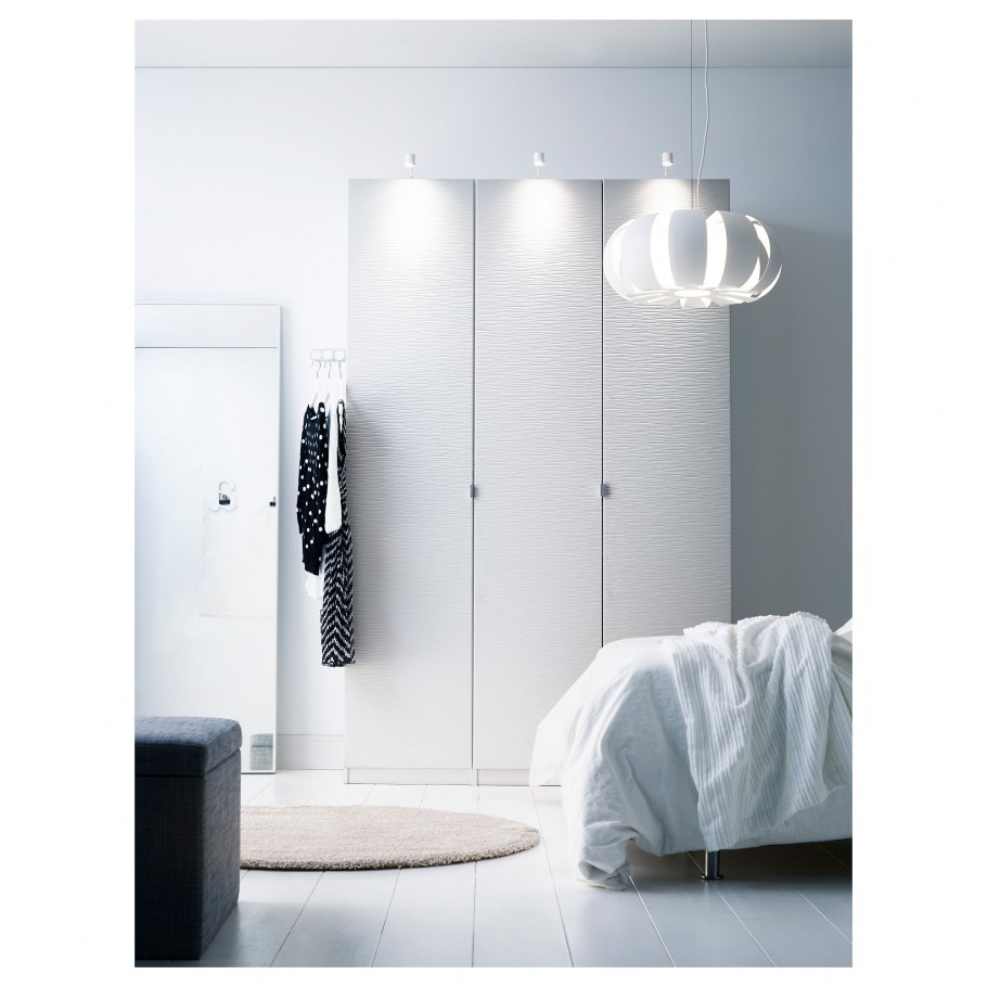 ПАКС гардероб, белый, Гримо белый