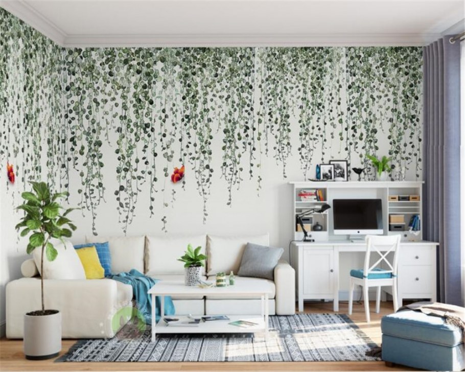 Фотообои полевые цветы на стену