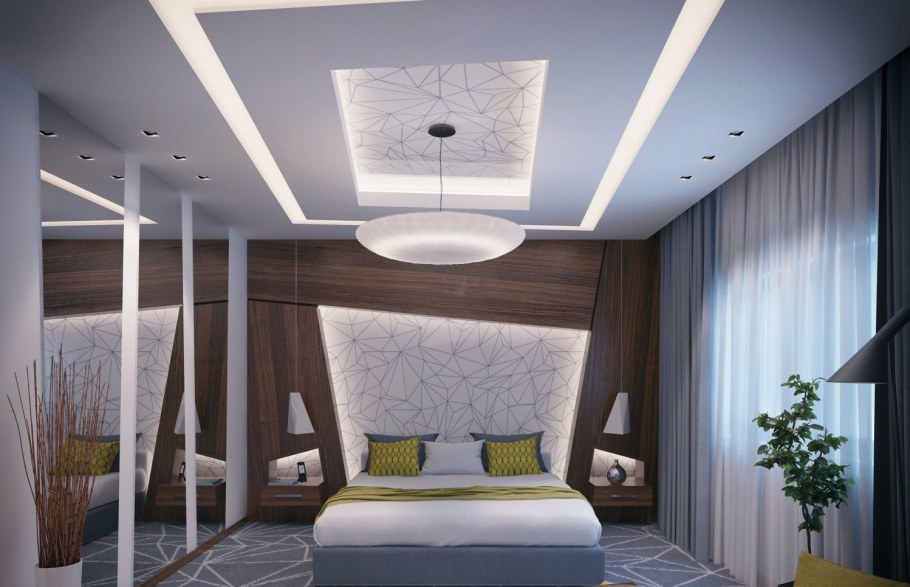 Фигурный потолок