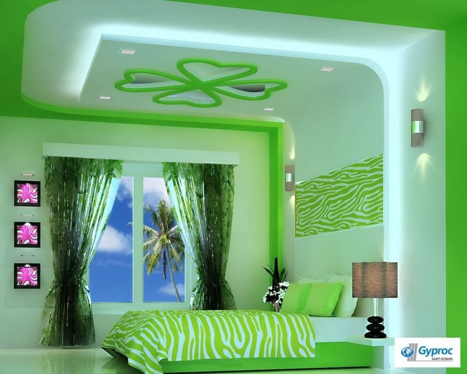 Потолок гипсокартон фигурный