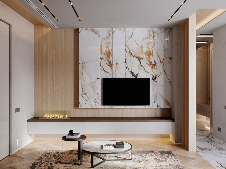 Мрамор в современном интерьере