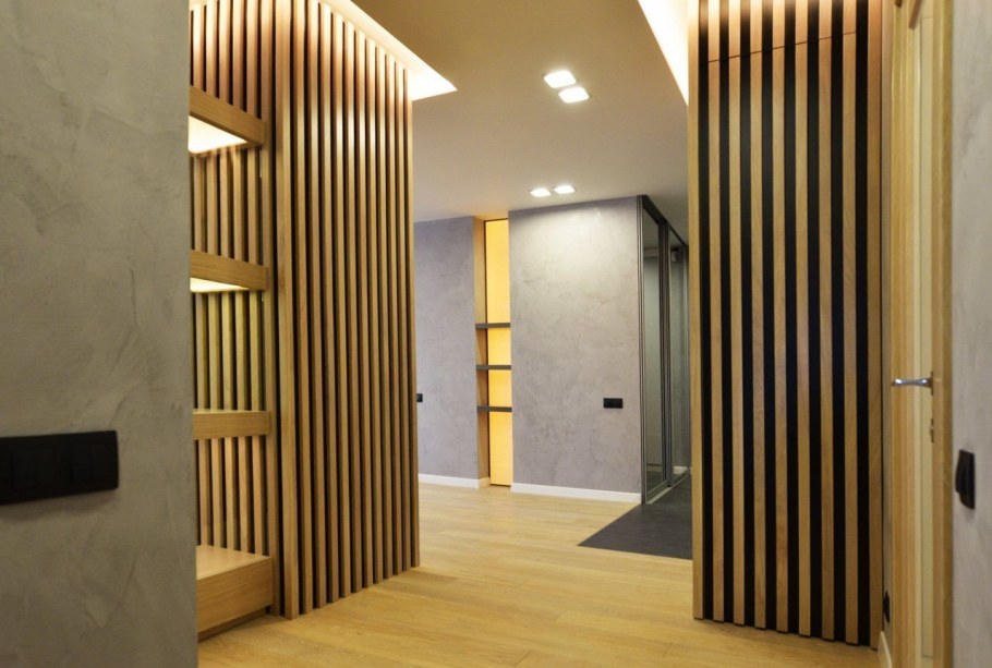 Акустические шпонированные панели Gustafs Panel System