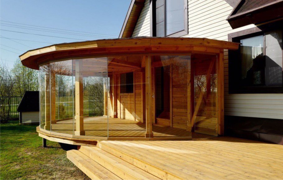 Угловая веранда