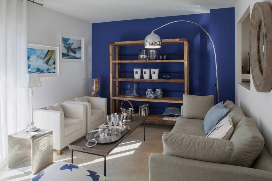 Синяя спальня