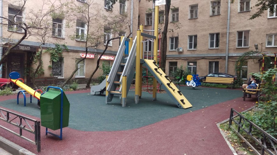 Свременная детская площадка DJ ldjht