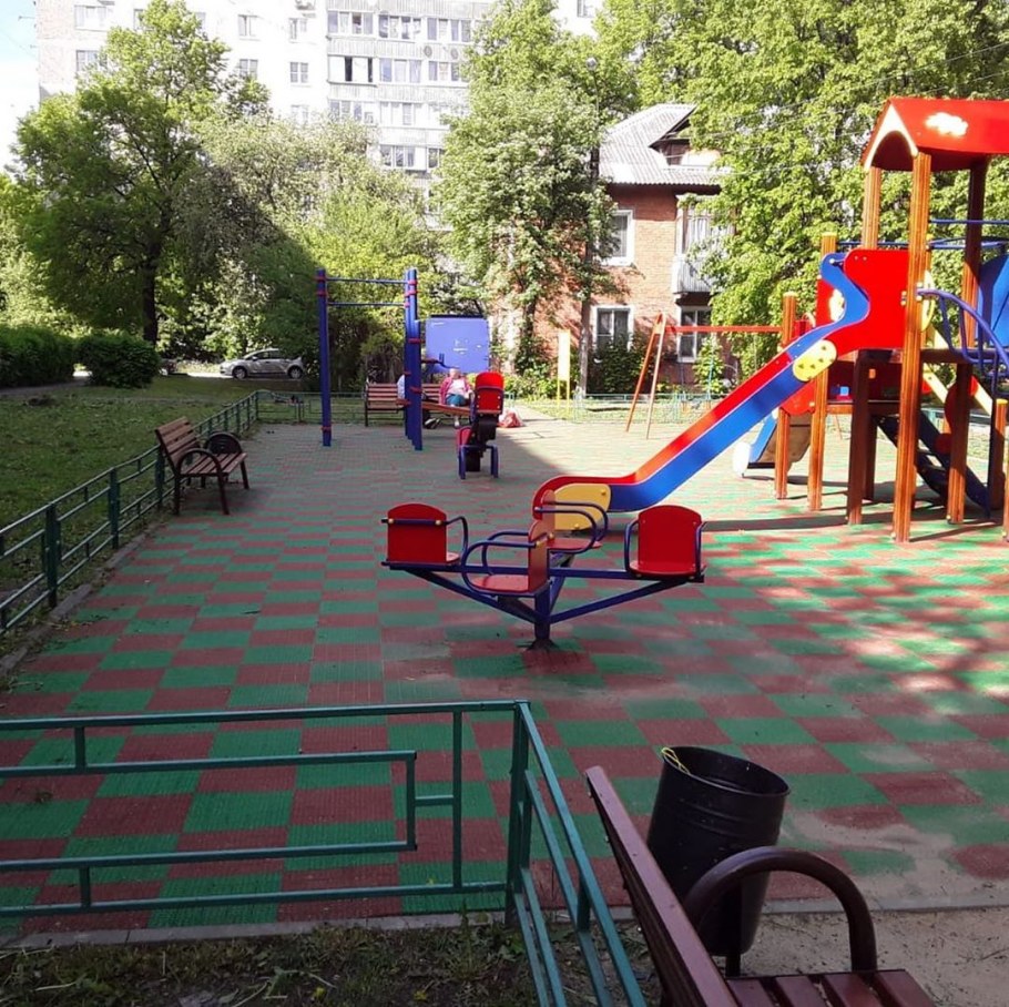 Освещение детской площадки