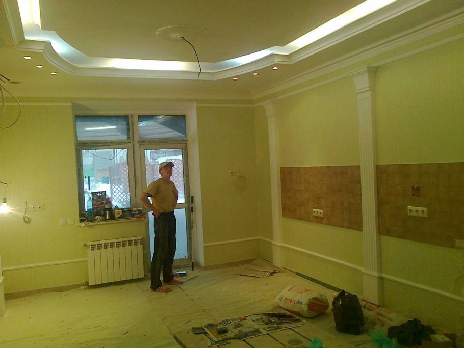 Чистовая отделка стен