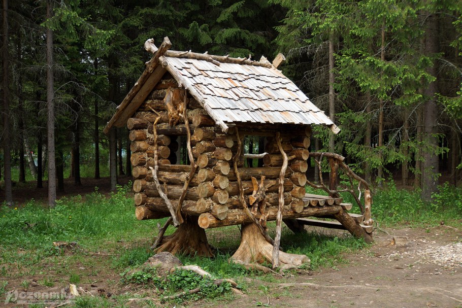 Поделки из бревен