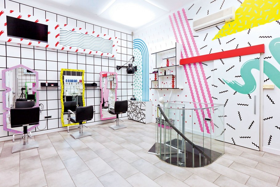Интерьер парикмахерской