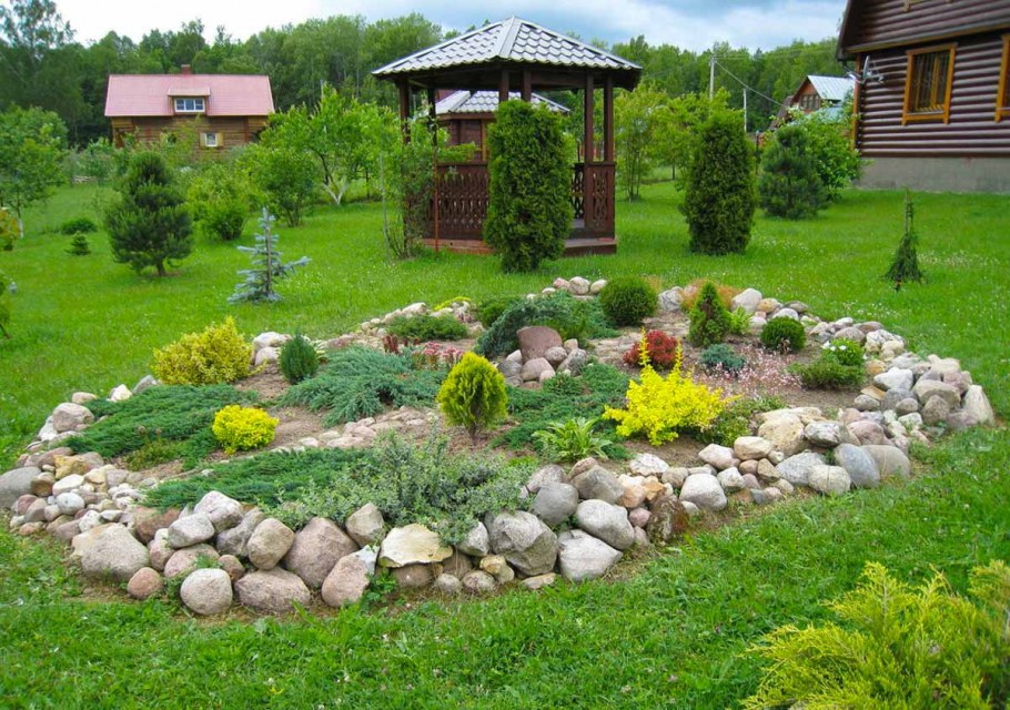 Мини Альпийская горка