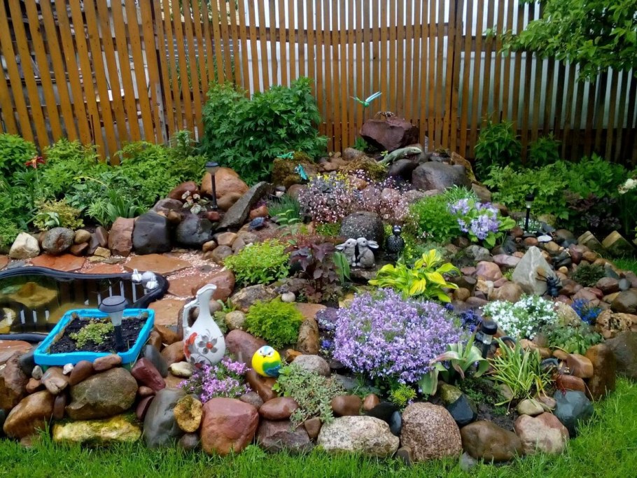 Альпийская горка своими руками