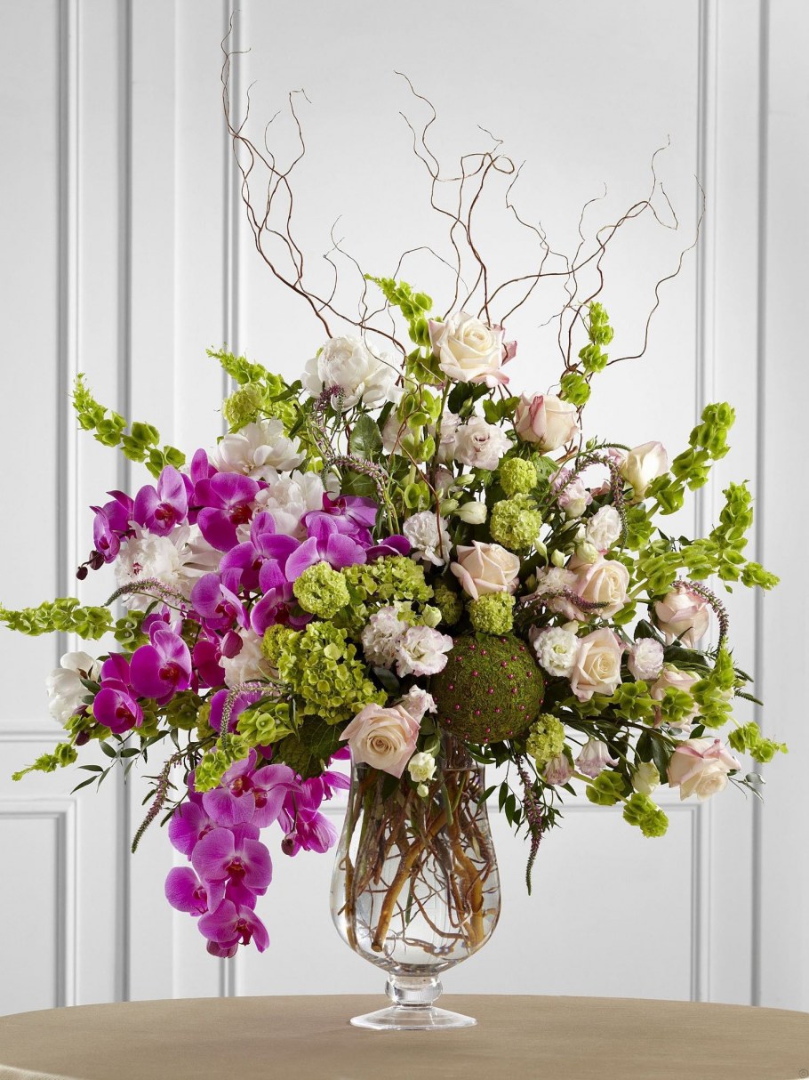 Стильные букеты из искусственных цветов