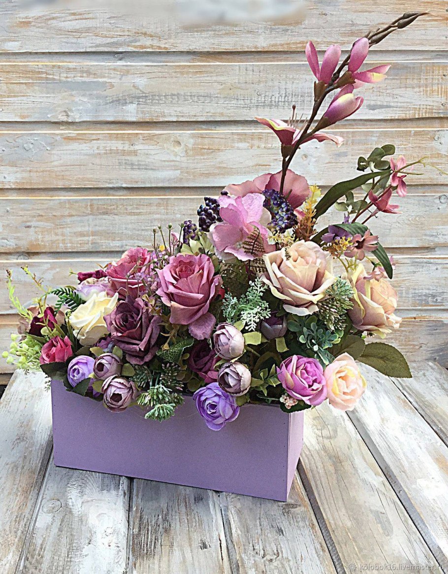 Интерьерные цветочные композиции