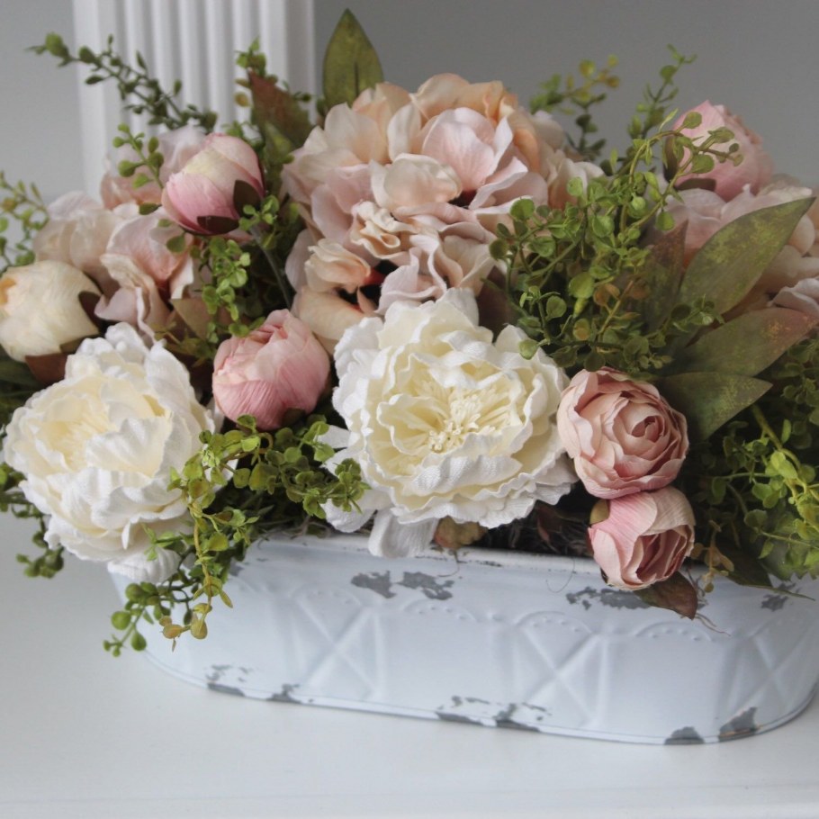 Букет цветов в интерьере