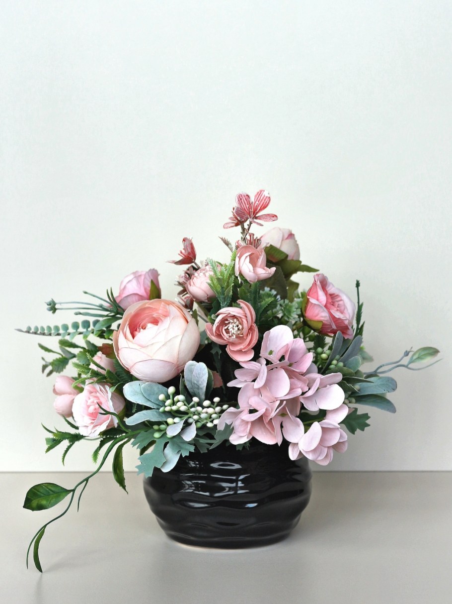 Интерьерные композиции из цветов