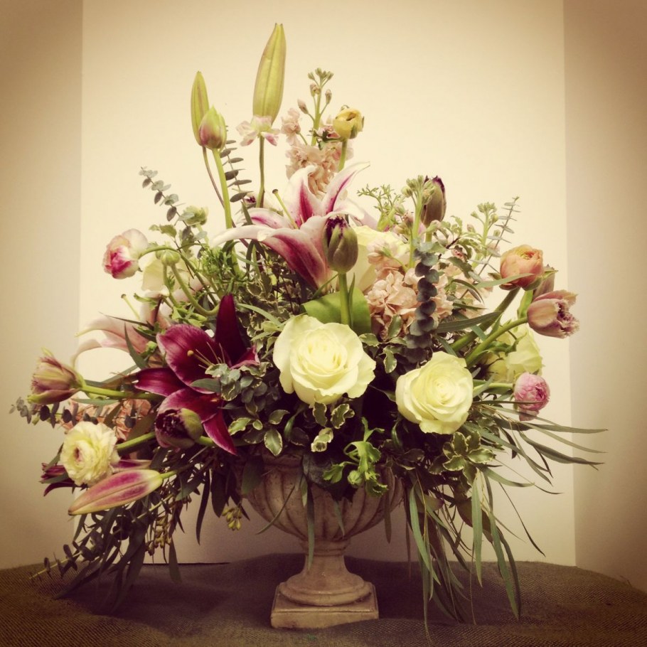 Интерьерные цветочные композиции