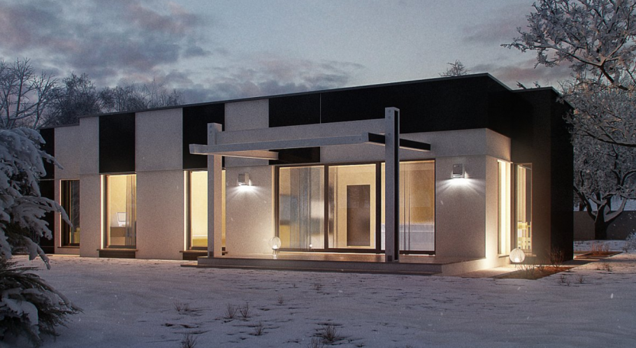 Барнхаус лофт фасад