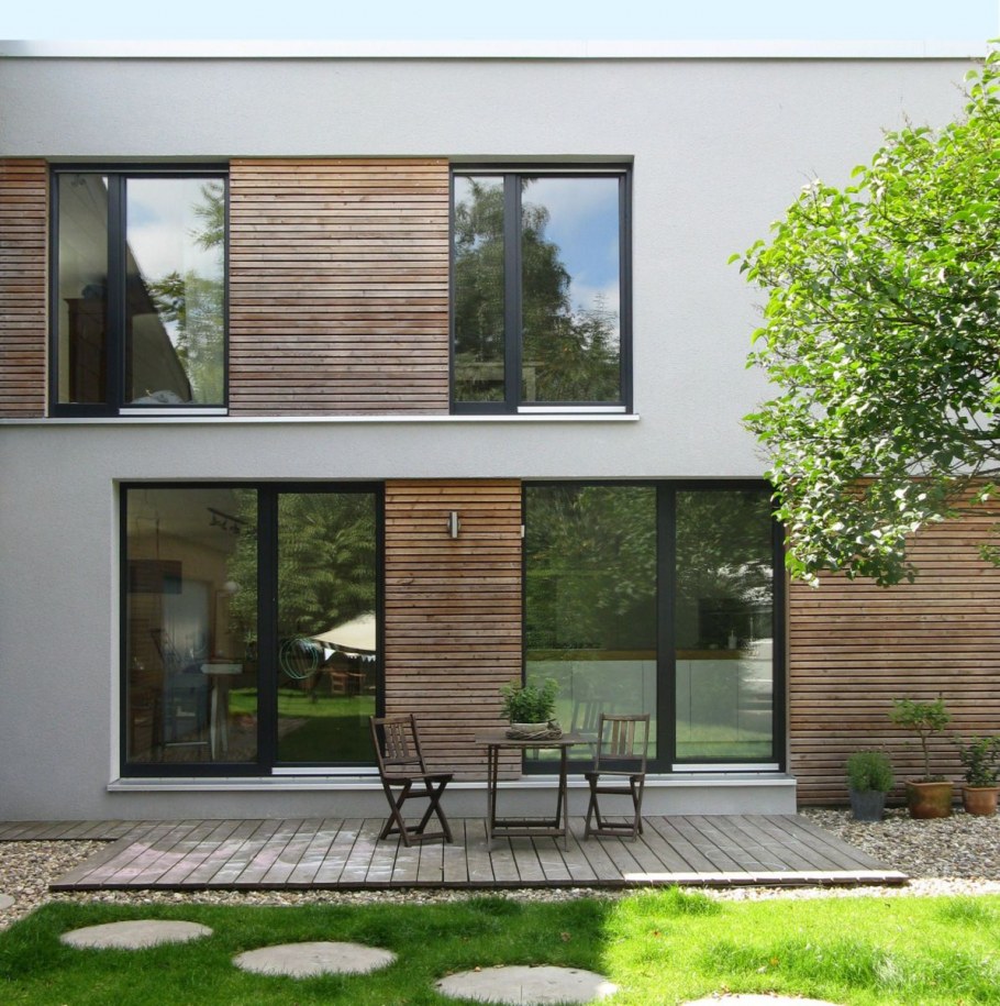 Дом лофт двухэтажный экстерьер