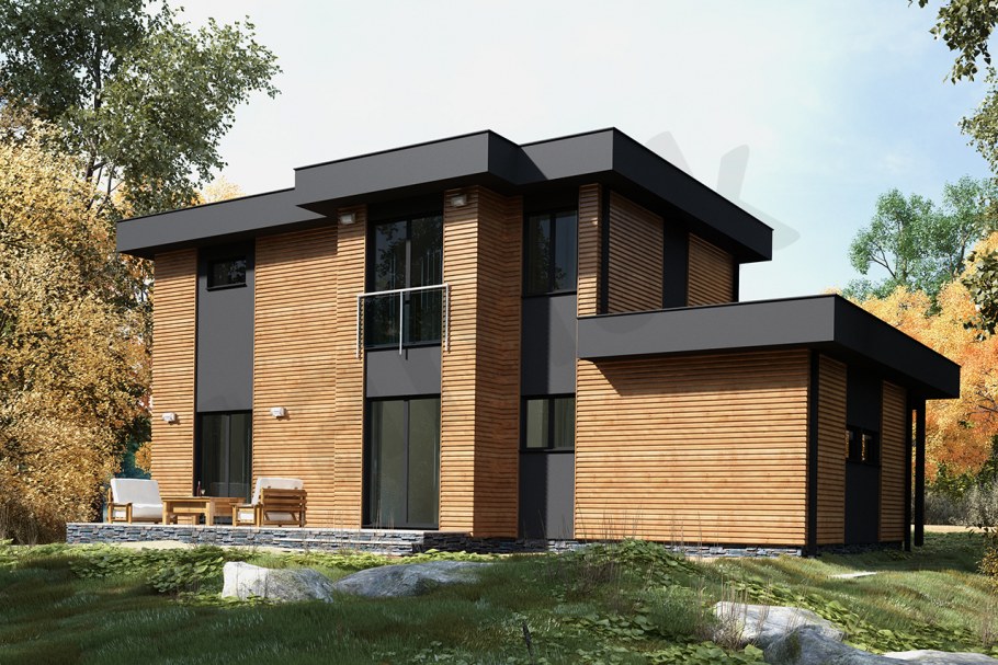 Современный гараж