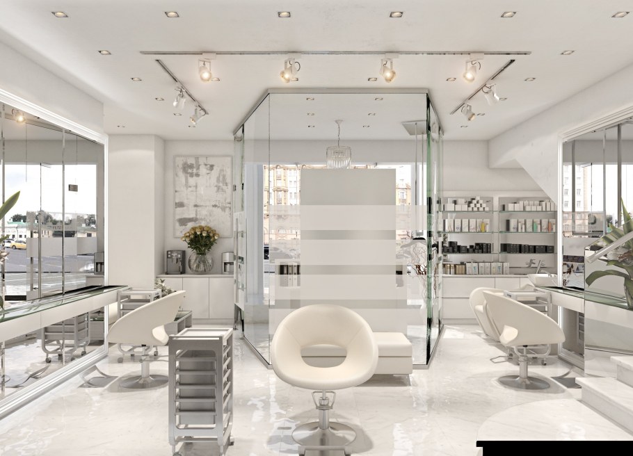 Интерьер парикмахерской