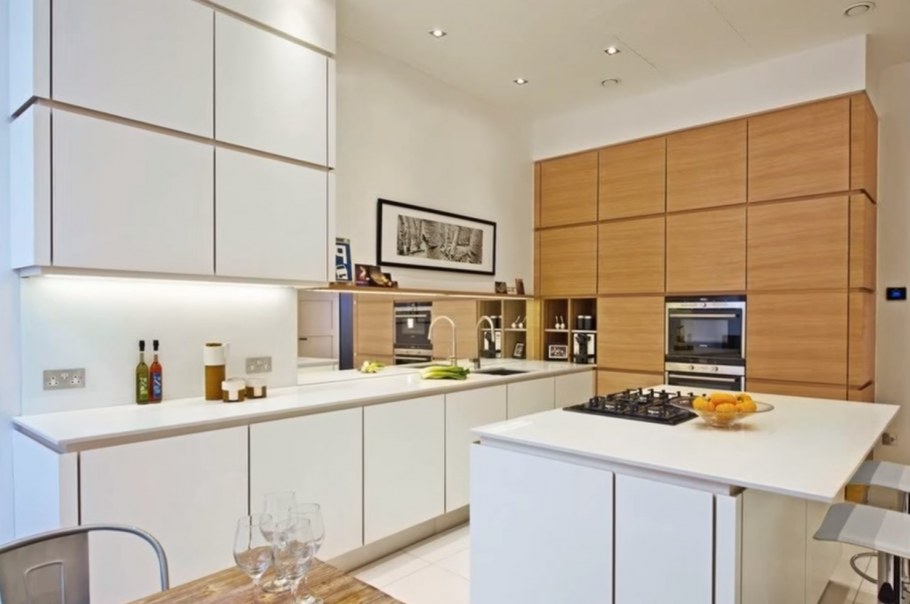 Современная кухня 12 кв.м