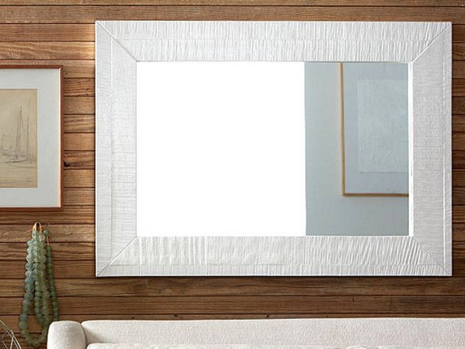 Зеркало Хара 605х805 led белый багет